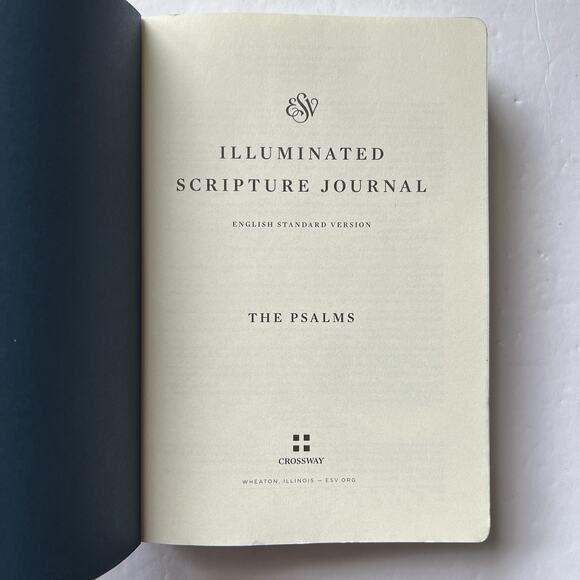 Illuminated Scripture Journal The Psalms ESV English Standard Version Bible - Picture 2 of 8